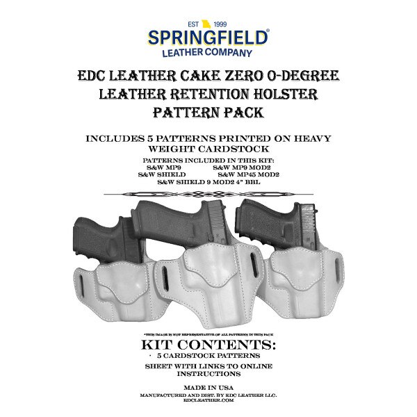 EDC.CakeZero.Smith & Wesson.01.jpg EDC Leatherworks Holster Patterns Image
